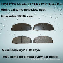 OE quality MAZDA 323 brake pad D332